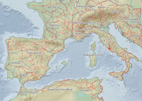 Mappa digitale dell'impero romano